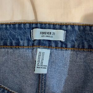 Forever 21 Jean skirt